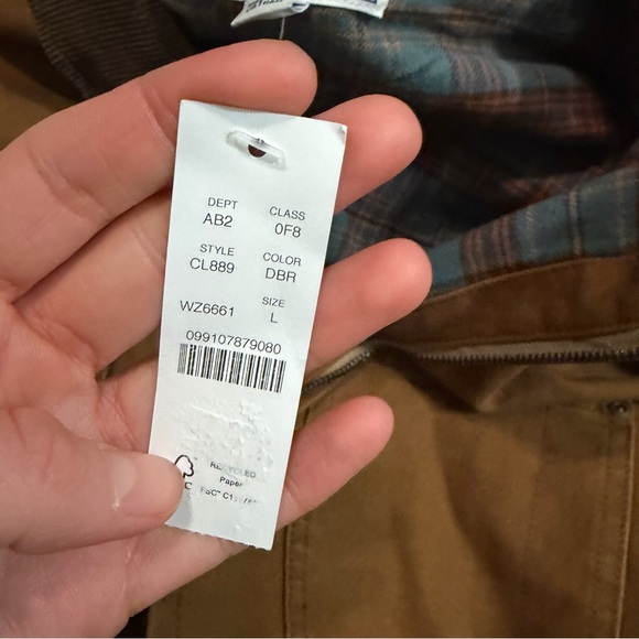 J crew duck brown Wallace & Barnes duck canvas utility jacket - Picture 6 of 7